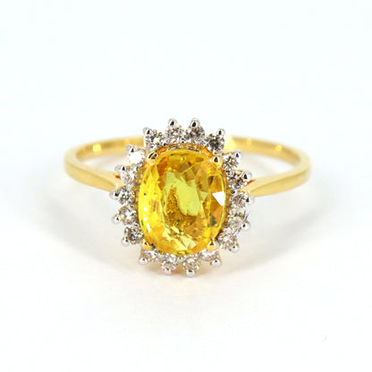 Statement Cluster Ring 14K Gold