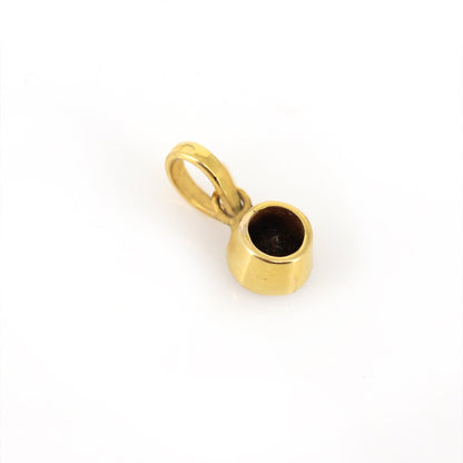 Black Pendant Gold