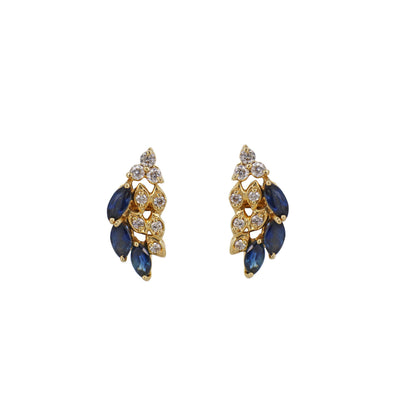 Leaf Earring 14K Gold
