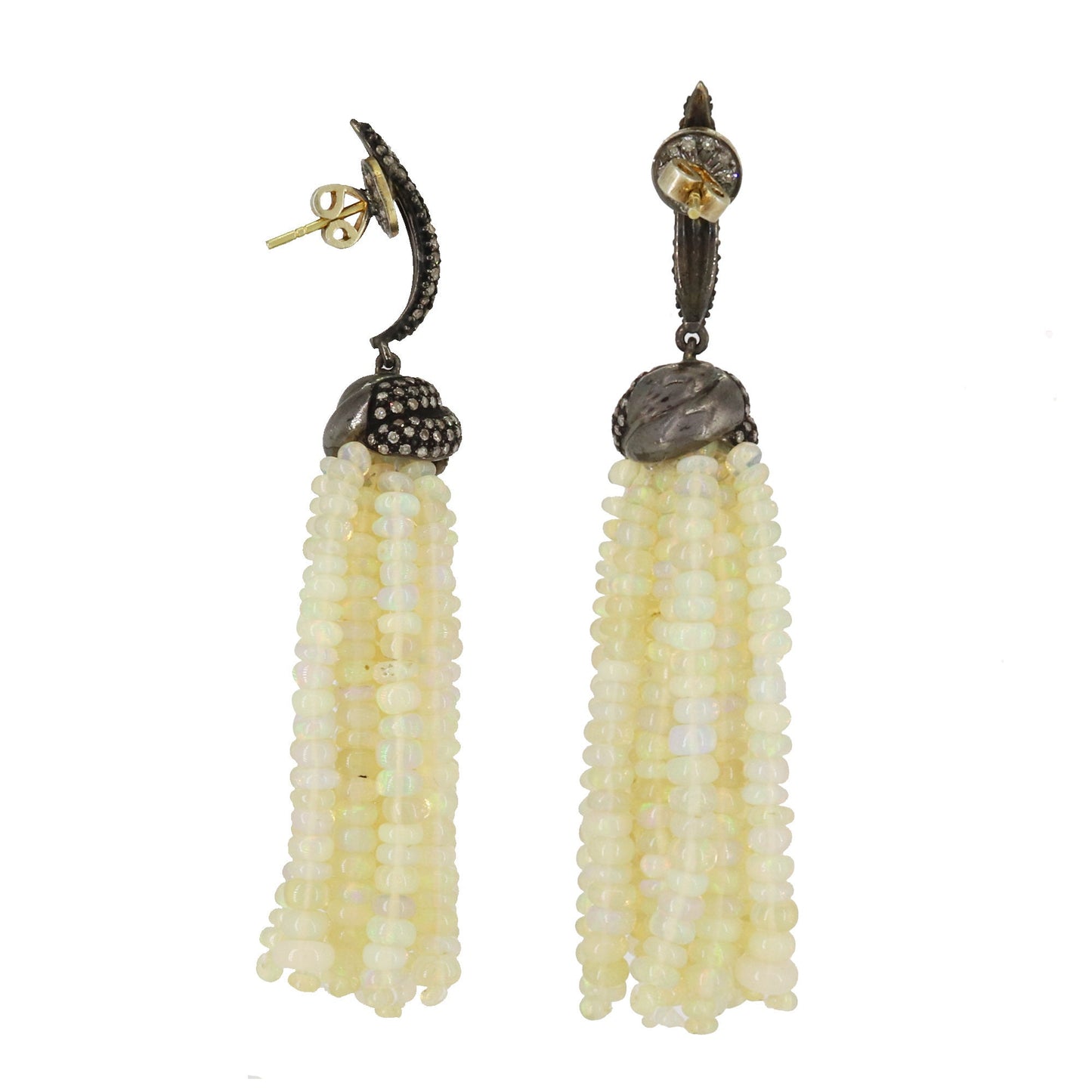 October Bithstone Multi Fire Gemstone Earring