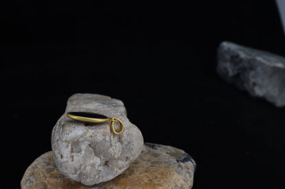 Yellow Blue Sapphire Necklace 18K Gold