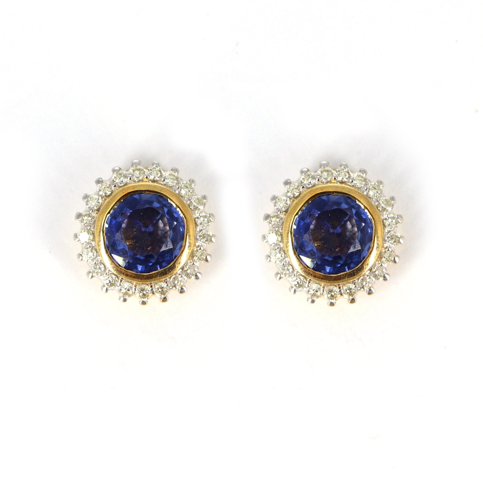 Cluster Earring 14K Gold