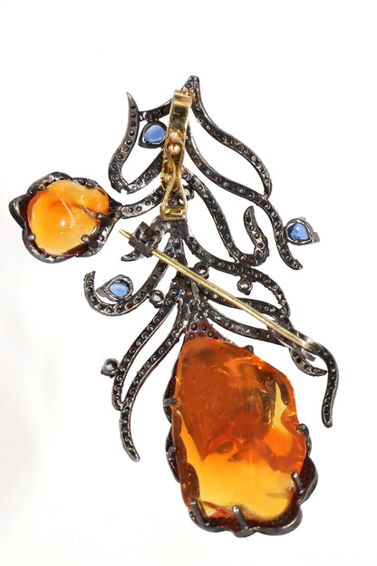 Exclusively Designed Vintage Replica Pendant Gold