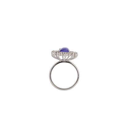 Tanzanite Ring Silver