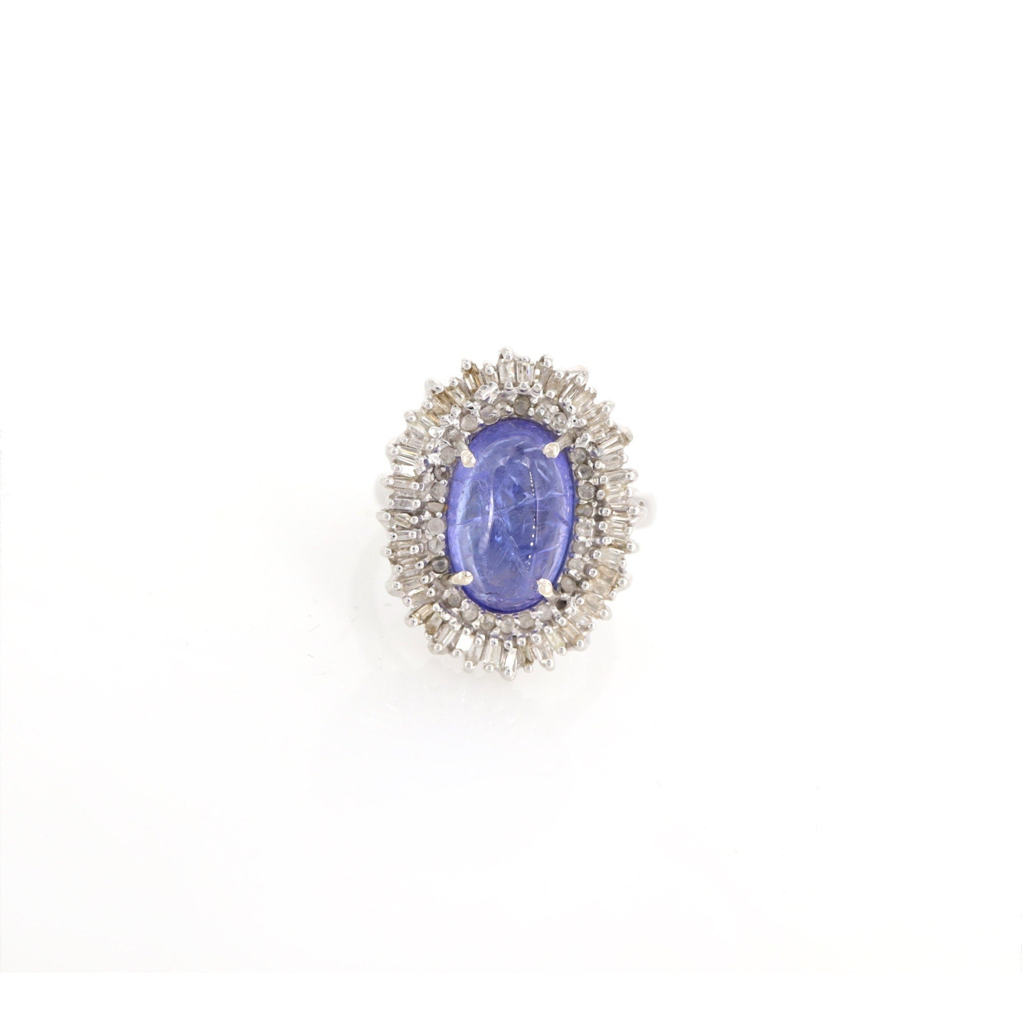 Tanzanite Ring Silver
