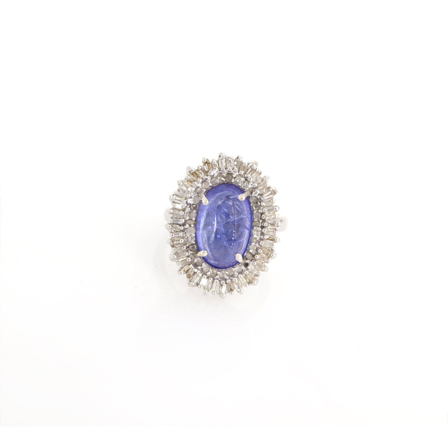 Tanzanite Ring Silver
