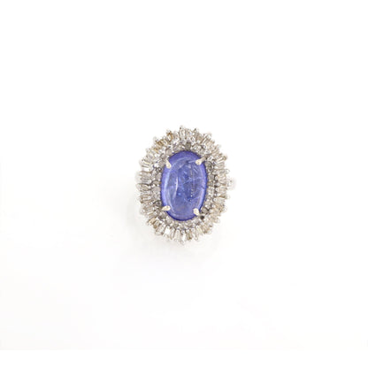 Tanzanite Ring Silver