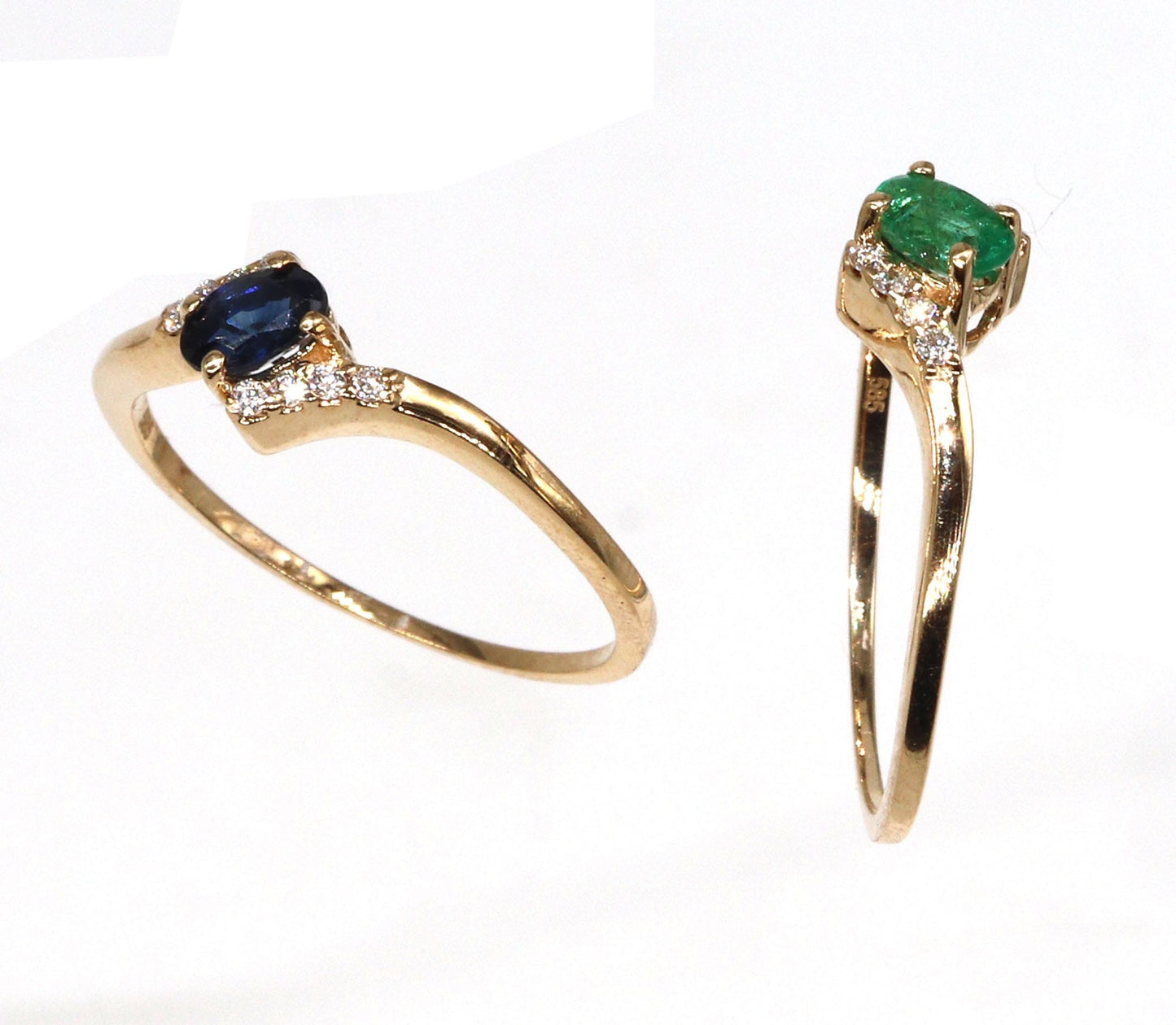 Sapphire Ring 14K Gold