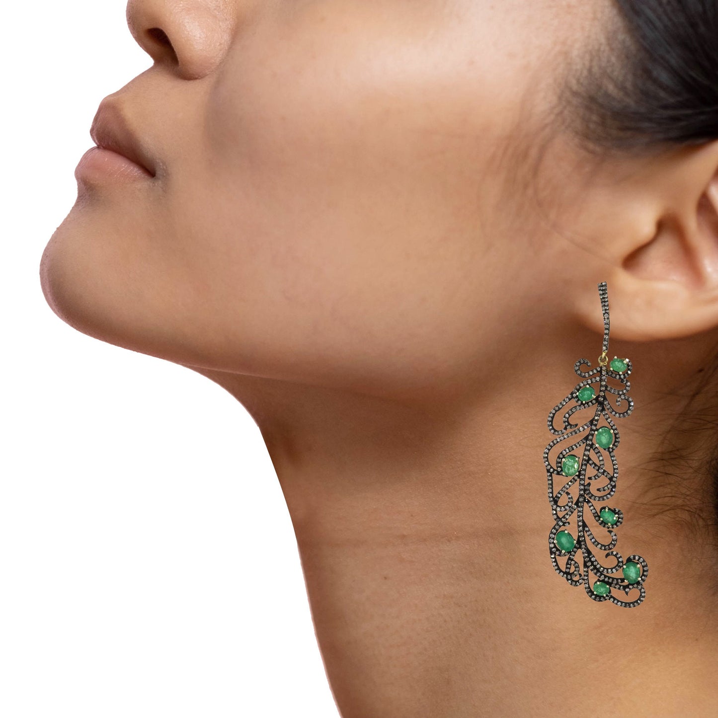 Emerald Earring