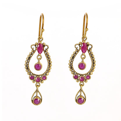 9K Yellow Earring Gold