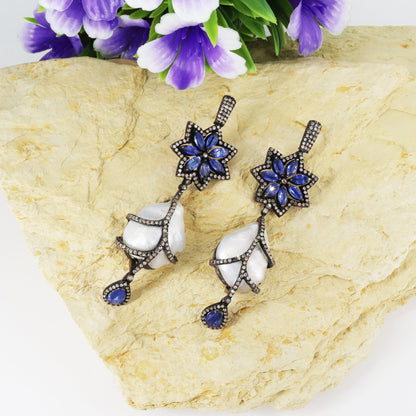 Kyanite Gemstone Earring