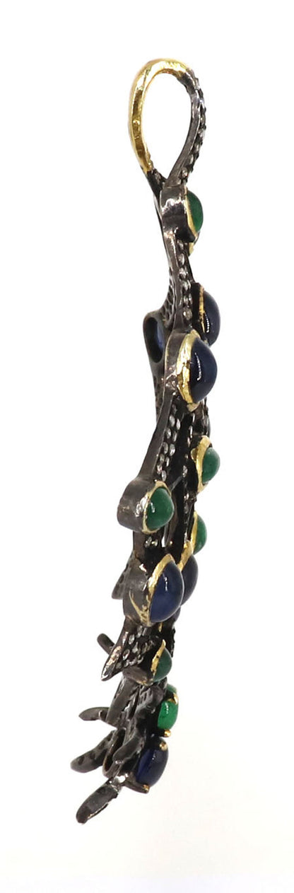 Exclusively Designed Vintage Replica Victorian Spider Net Style Pendant