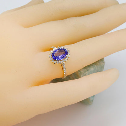 Cluster Ring 14K Gold