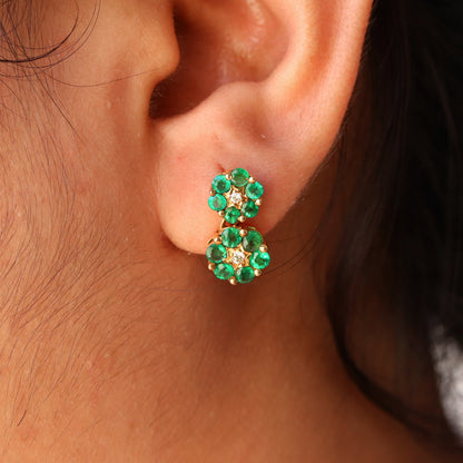 Yellow Earring 18K Gold
