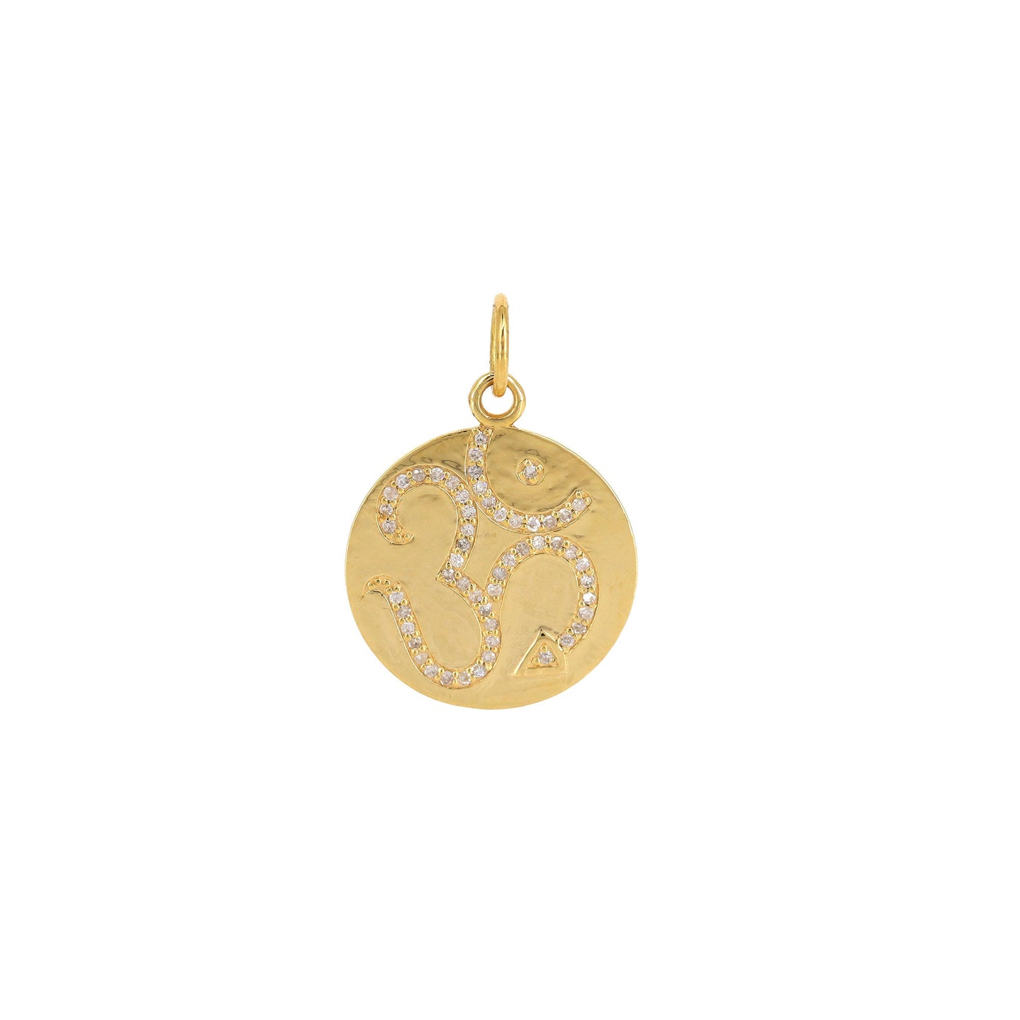 Om Pendant 14K Gold