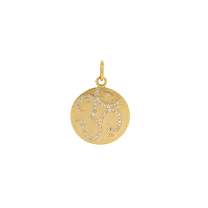 Om Pendant 14K Gold