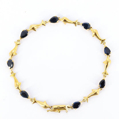 Dolphin Yellow Bracelet 18K Gold