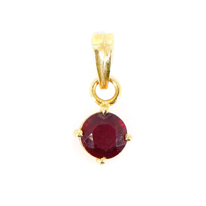 Yellow Ruby Earring 14K Gold