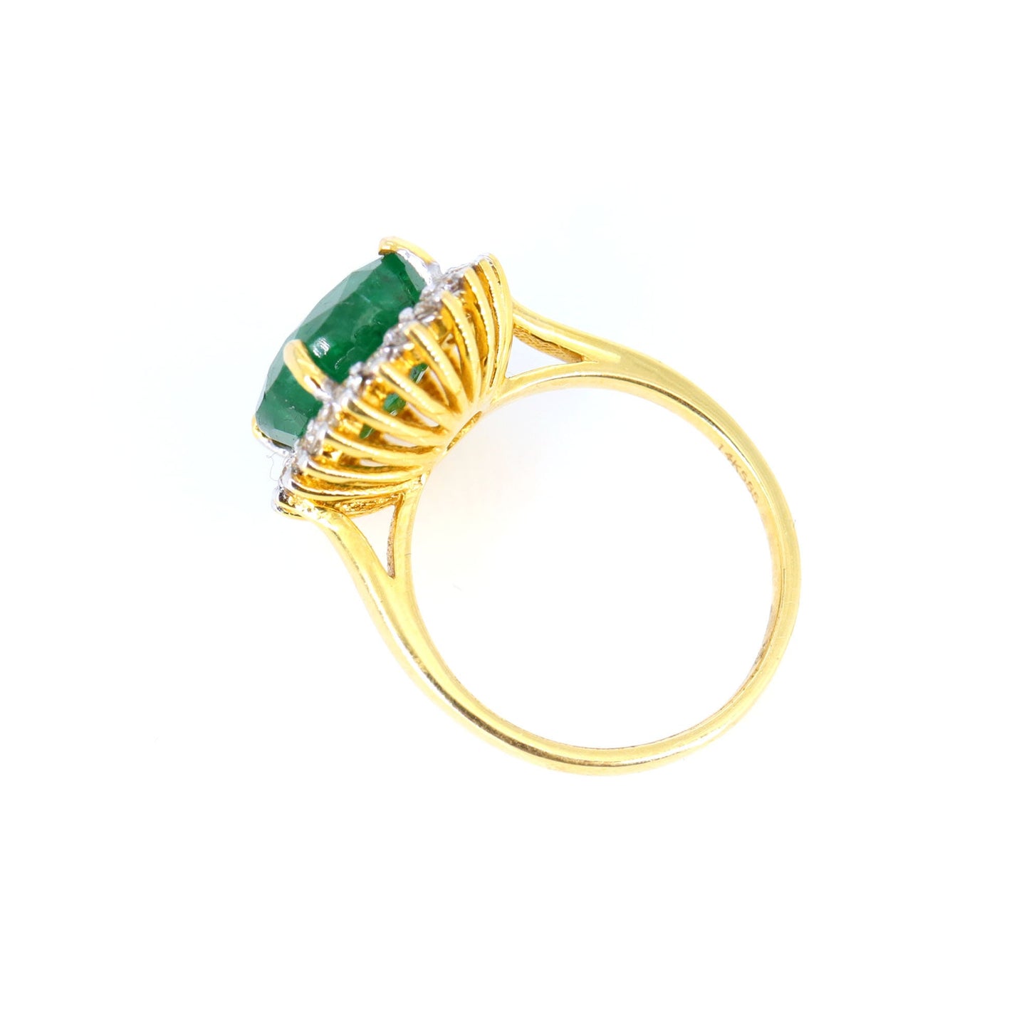 Emerald Ring 14K Gold