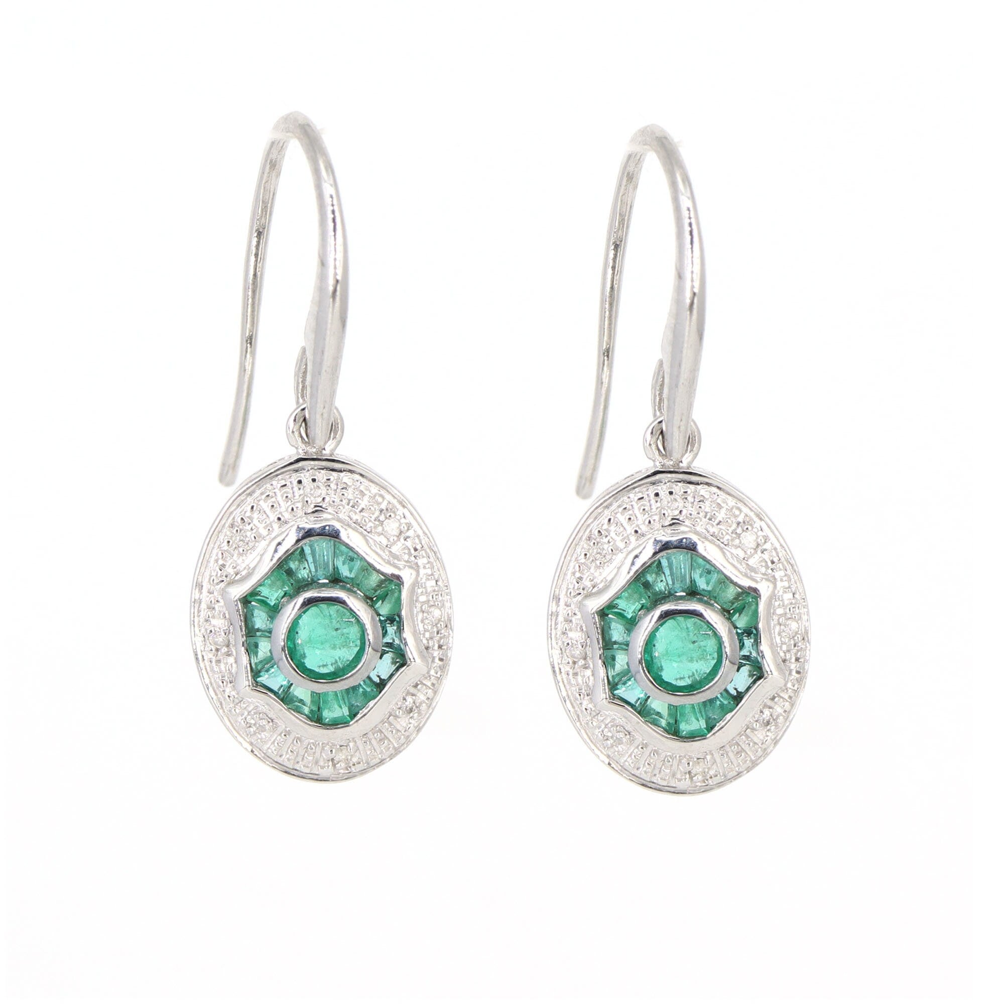 Emerald Earring Gold