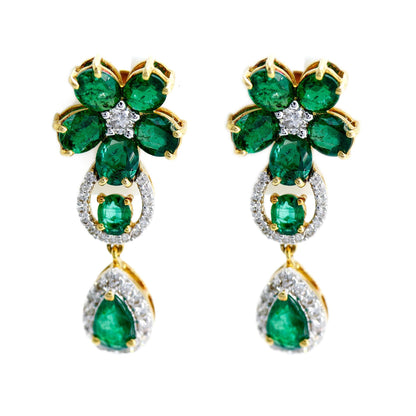 Yellow Earring 18K Gold