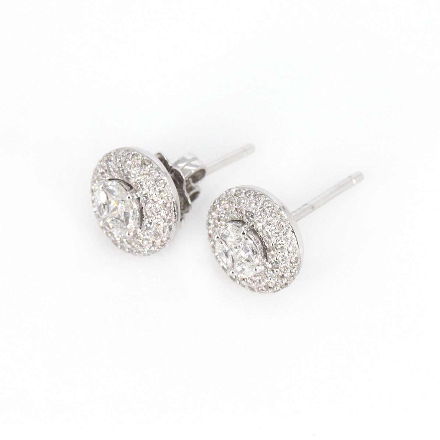 Solitaire Earring 18K Gold