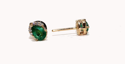 Emerald Earring 14K Gold