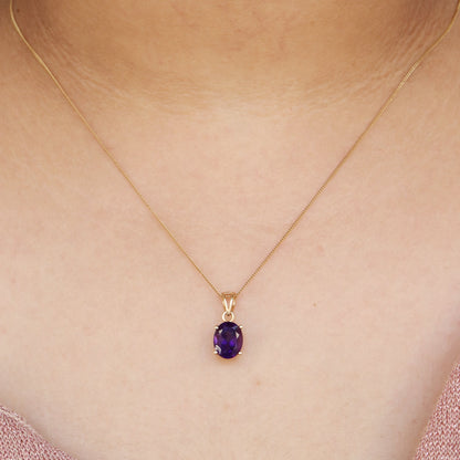 Simple Elegant Pendant 14K Gold