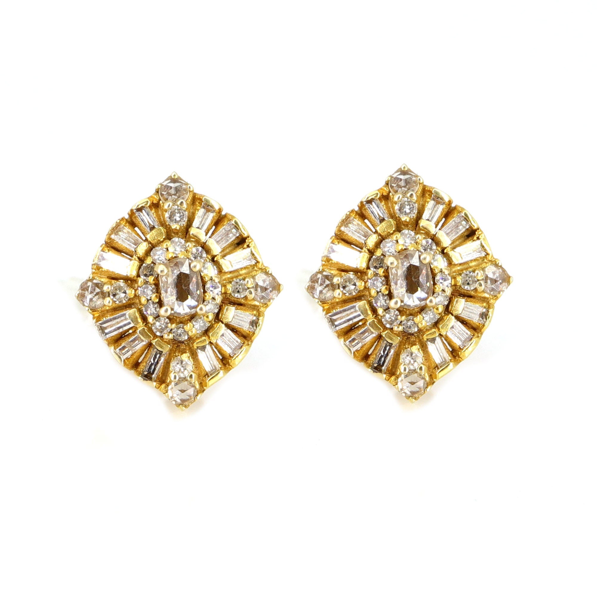 Real Stud Earring 14K Gold