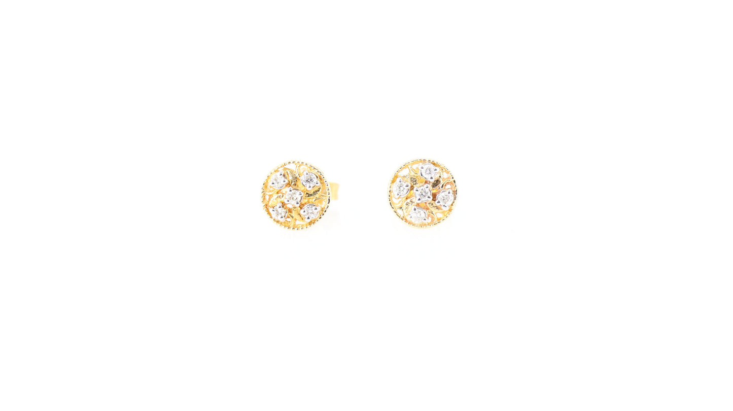 0.13 Earring 14K Gold