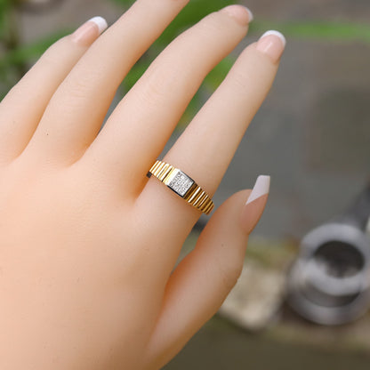 Yellow Ring 18K Gold