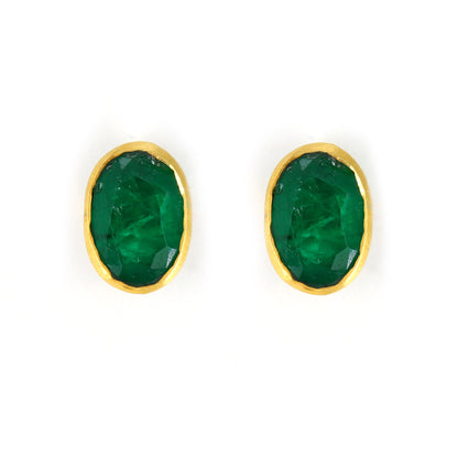 Yellow Studs Earring 14K Gold