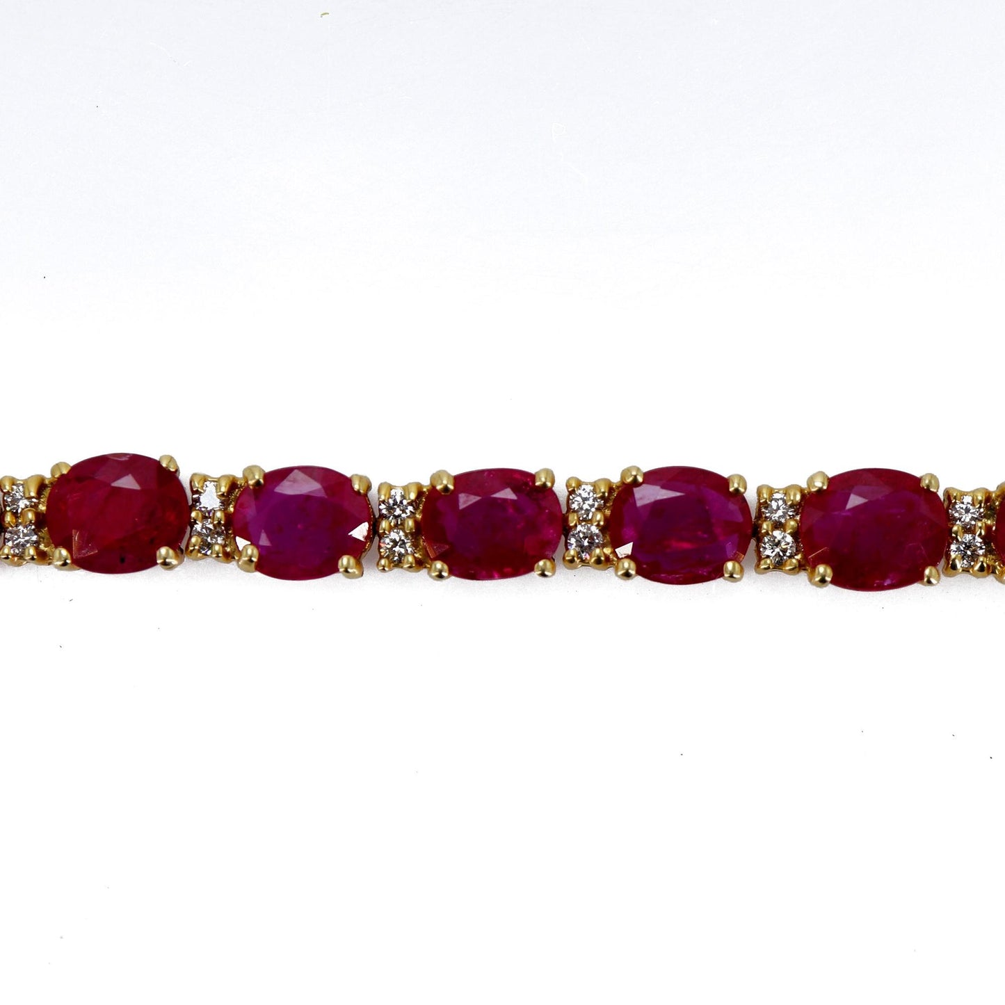 Ruby Bracelet 14K Gold