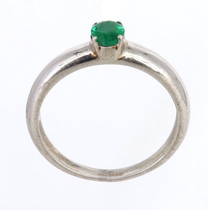 925 Sterling White Rhodium Beautiful Ring Gold