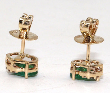 Emerald Earring 14K Gold