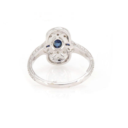 Classic Sapphire Ring 14K Gold