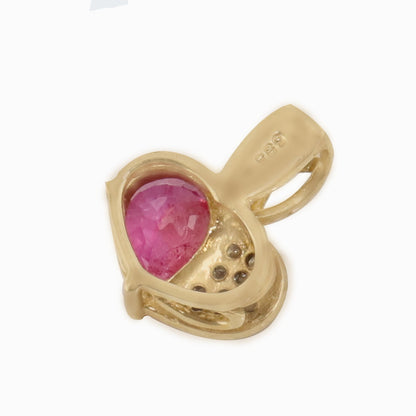 Heart Shape Pendant 14K Gold