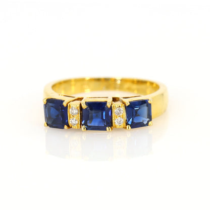 Sapphire Ring 18K Gold