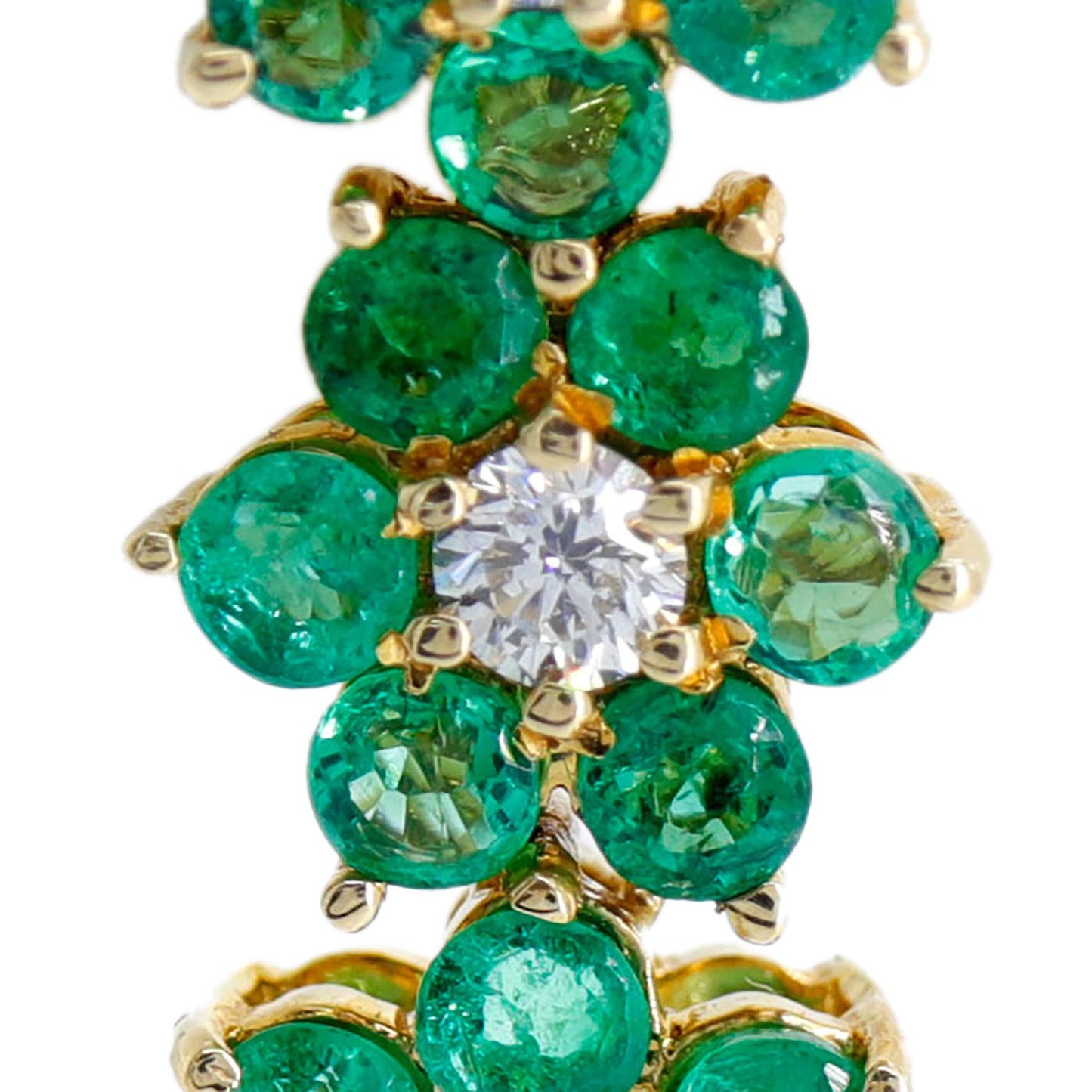 Emerald & Earring 14K Gold