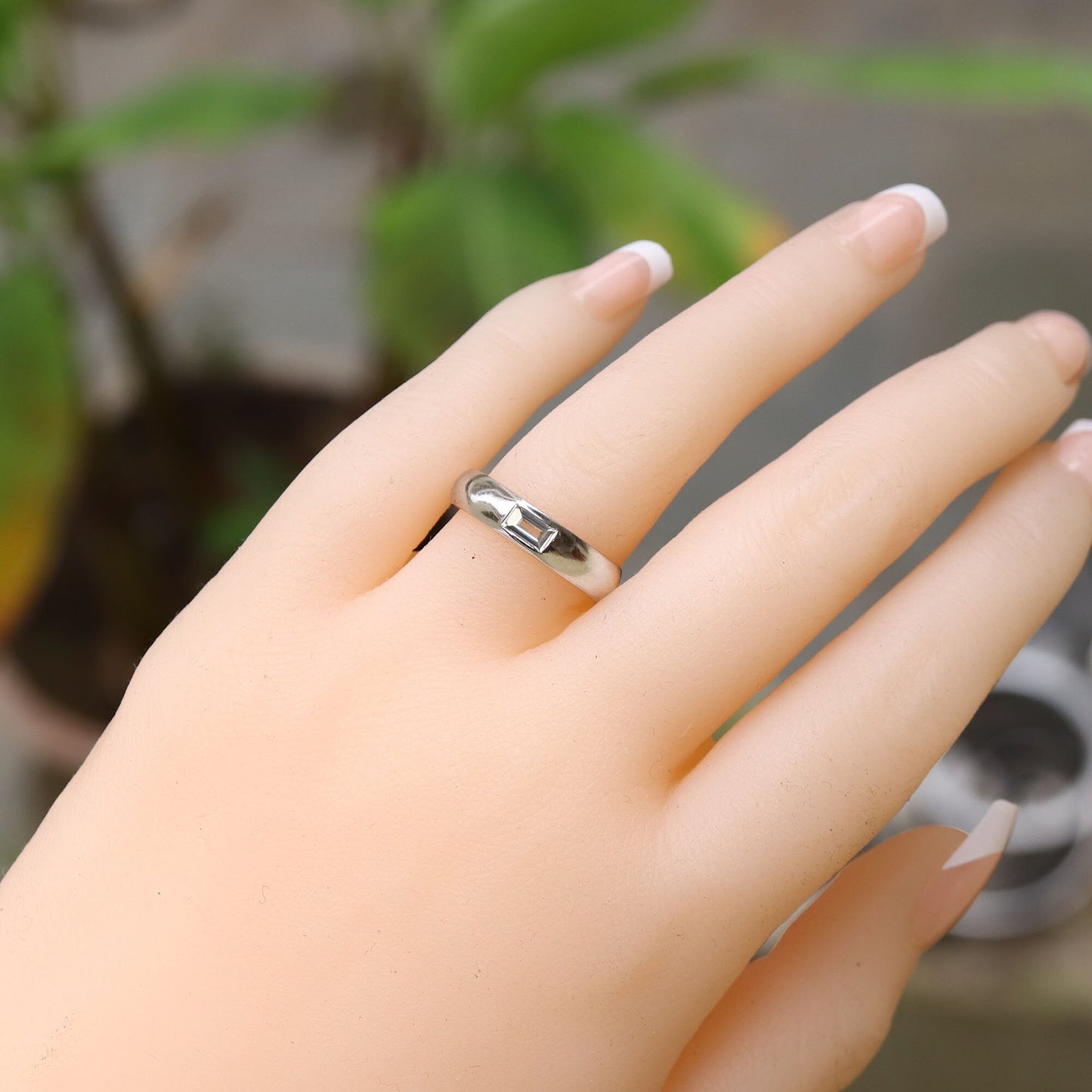 Baguette Ring 18K Gold