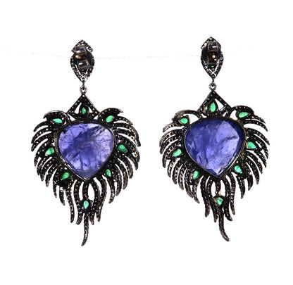Tanzanite Gemstone Earring