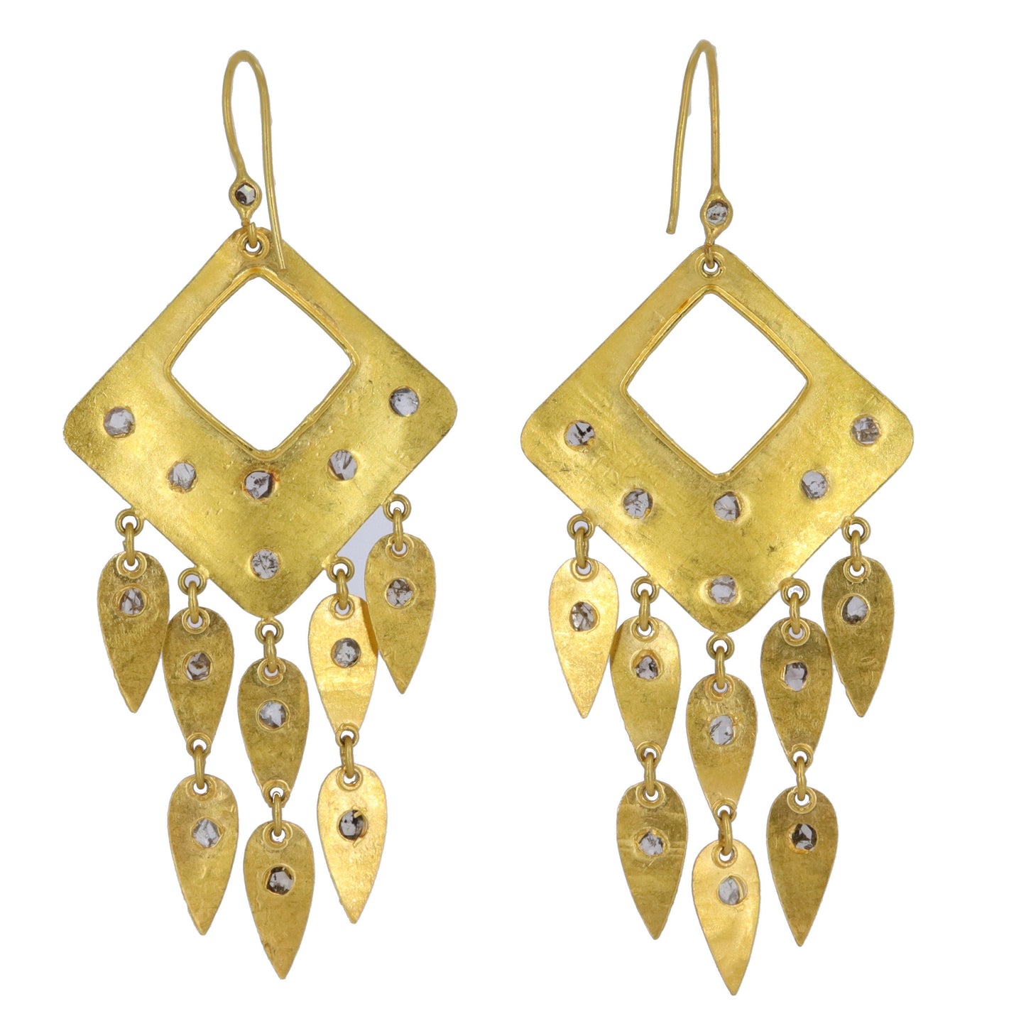 Yellow Earring 18K Gold
