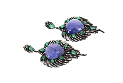 Tanzanite Gemstone Earring