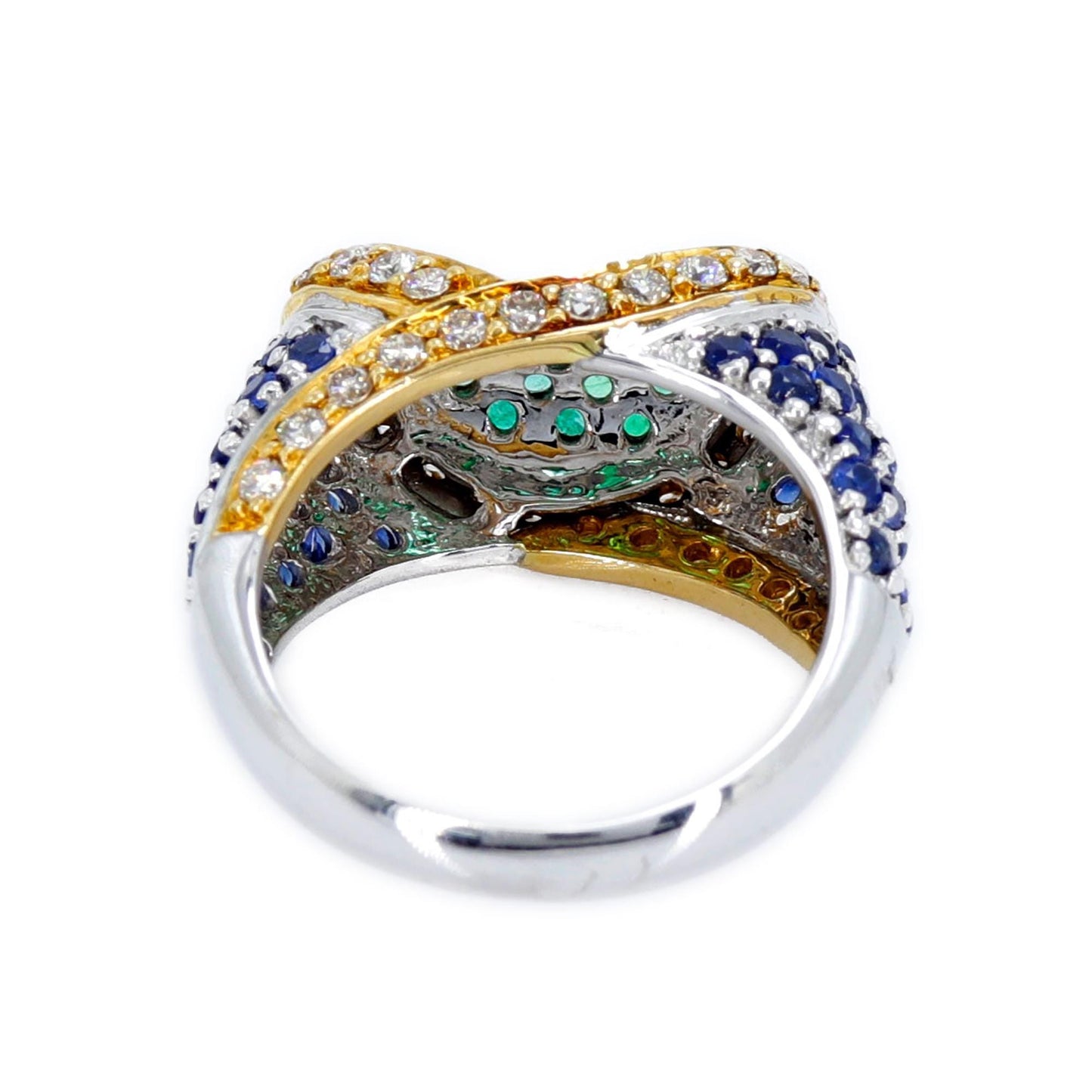 White Ring 18K Gold