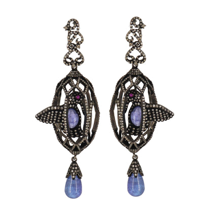 Bird Cage Designer Earring