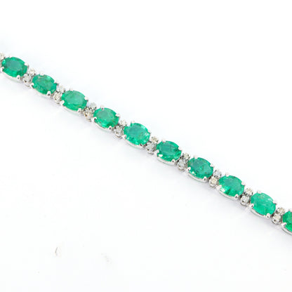 White Bracelet 18K Gold