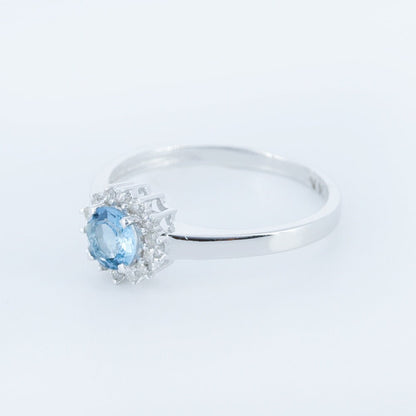 White Ring 14K Gold
