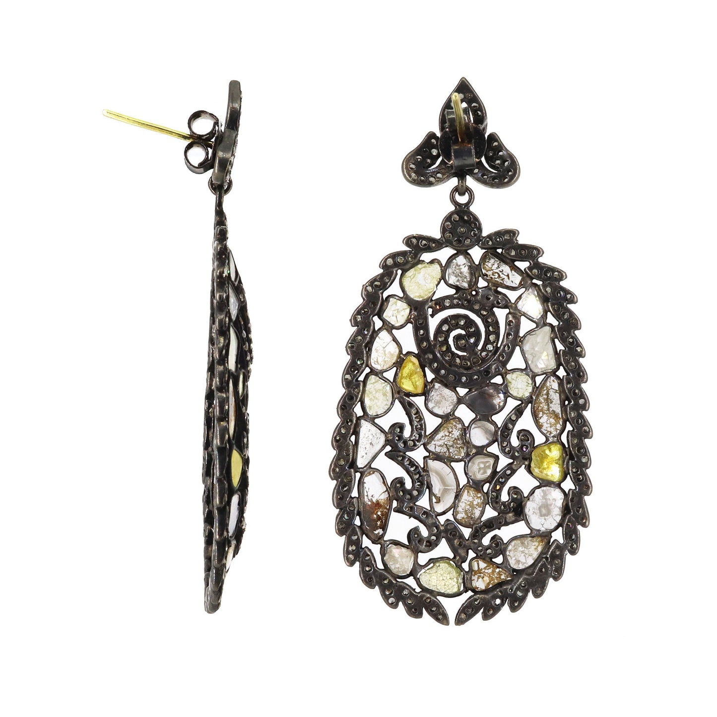 Polki Dangle Earring