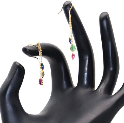 Yellow Handmade Earring 18K Gold
