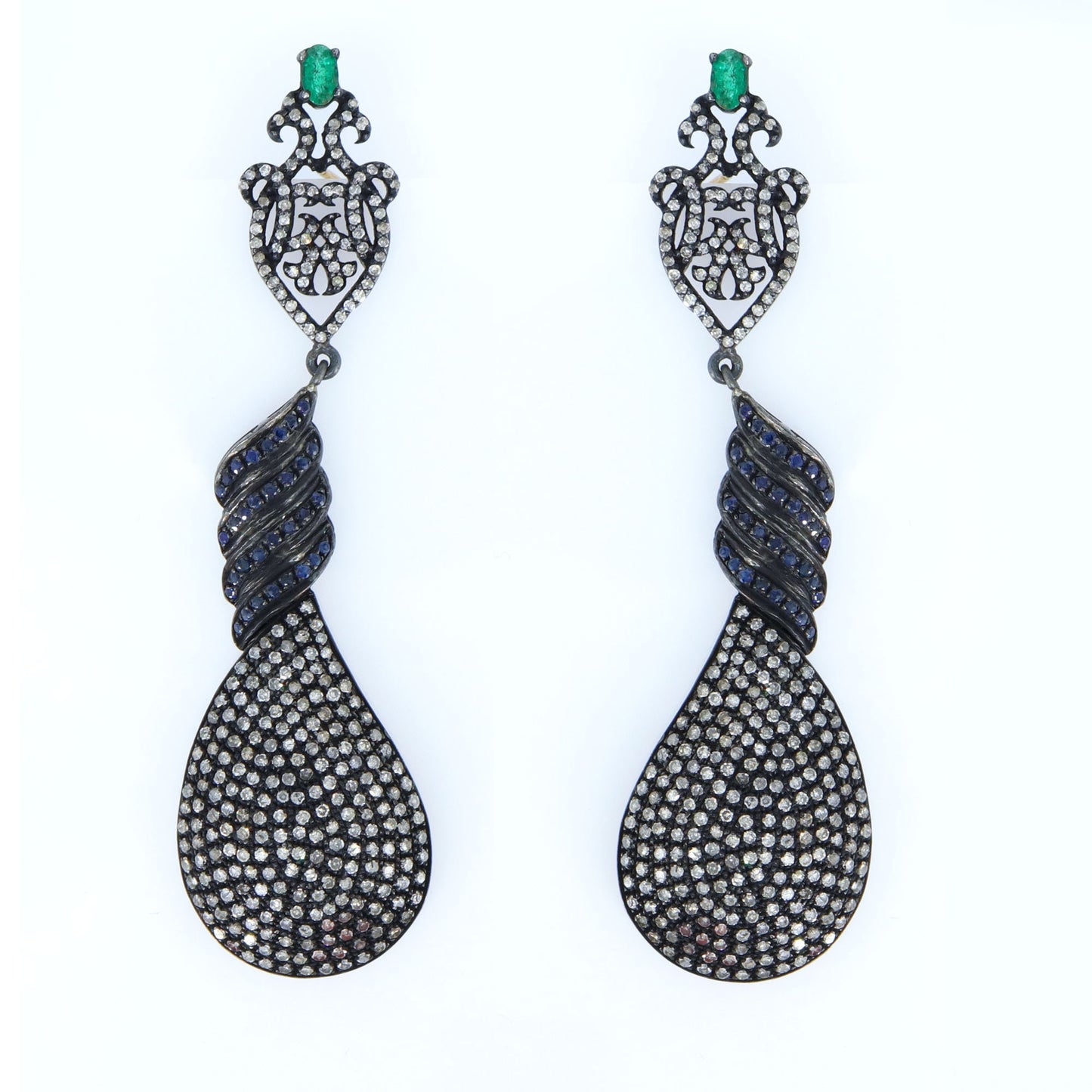 Vintage Replica Jewellery Sapphire Earring
